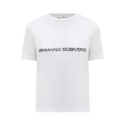 t-shirt Ermanno Scervino , White , Dames