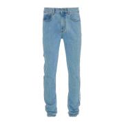 Blauwe Twisted Slim Fit Jeans JW Anderson , Blue , Heren