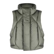 Moss Grid Vest Entire Studios , Green , Heren