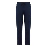 Interlock Coulisse Broek Boggi Milano , Blue , Heren