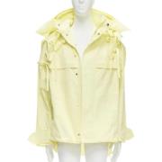 Pre-owned Cotton outerwear Louis Vuitton Vintage , Yellow , Dames