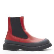 Pre-owned Leather boots Celine Vintage , Red , Dames