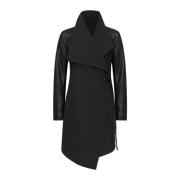 Faith - Anthracite Wool Coat VSP , Gray , Dames