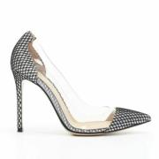 Pre-owned Leather heels Gianvito Rossi Pre-owned , Gray , Dames