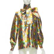 Pre-owned Polyester tops Valentino Vintage , Multicolor , Dames