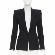 Pre-owned Wool outerwear Maison Margiela Pre-owned , Black , Dames
