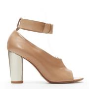 Pre-owned Leather heels Celine Vintage , Brown , Dames