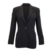 Pre-owned Wool tops Armani Pre-owned , Black , Dames