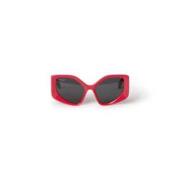 Sunglasses Off White , Red , Dames