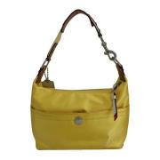 Shoulder Bags Coach Pre-owned , Yellow , Dames