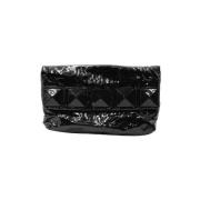 Pre-owned Leather clutches Marc Jacobs Pre-owned , Black , Dames