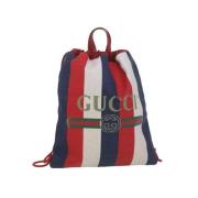 Pre-owned Canvas backpacks Gucci Vintage , Red , Dames