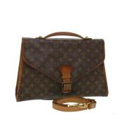 Pre-owned Canvas handbags Louis Vuitton Vintage , Brown , Unisex