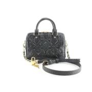 Pre-owned Fabric louis-vuitton-bags Louis Vuitton Vintage , Black , Da...