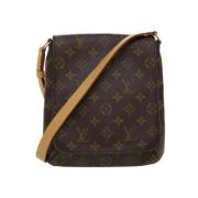 Pre-owned Canvas louis-vuitton-bags Louis Vuitton Vintage , Brown , Da...