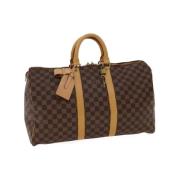 Pre-owned Leather louis-vuitton-bags Louis Vuitton Vintage , Brown , U...
