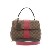 Blauwe Monogram Canvas Rugzak Louis Vuitton Vintage , Brown , Dames