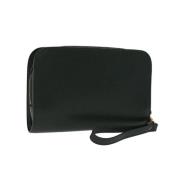 Pre-owned Leather louis-vuitton-bags Louis Vuitton Vintage , Black , D...