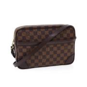 Pre-owned Canvas louis-vuitton-bags Louis Vuitton Vintage , Brown , Da...