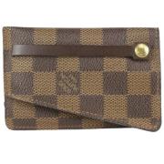 Tweedehands portemonnees Louis Vuitton Vintage , Brown , Dames