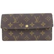 Canvas Portemonnees, Tweedehands, Gemaakt in Frankrijk Louis Vuitton V...