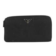 Tweedehands portemonnees Prada Vintage , Black , Dames