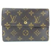 Tweedehands portemonnees Louis Vuitton Vintage , Brown , Dames