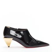 Pre-owned Leather heels Christian Louboutin Pre-owned , Black , Dames