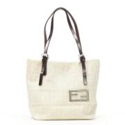 Pre-owned Fabric fendi-bags Fendi Vintage , Beige , Dames