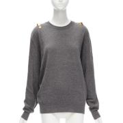 Pre-owned Wool tops Givenchy Pre-owned , Gray , Dames