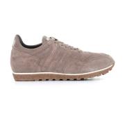 Fango Suede Kurk Sneakers Alberto Fasciani , Gray , Heren