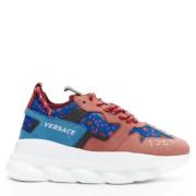 Pre-owned Fabric sneakers Versace Pre-owned , Red , Dames