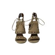 Pre-owned Sandalen Aquazzura Pre-owned , Brown , Unisex