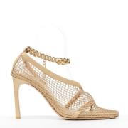 Pre-owned Mesh heels Bottega Veneta Vintage , Beige , Dames