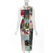 Pre-owned Silk dresses Dolce & Gabbana Pre-owned , Multicolor , Dames