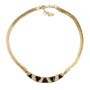 Pre-owned Yellow Gold necklaces Dior Vintage , Yellow , Dames