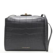 Pre-owned Leather crossbody-bags Alexander McQueen Pre-owned , Black ,...