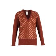 Pre-owned Wool tops Chloé Pre-owned , Brown , Dames