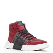 Pre-owned Suede sneakers Versace Pre-owned , Red , Dames