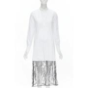 Pre-owned Cotton dresses Valentino Vintage , White , Dames