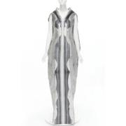 Pre-owned Silk dresses Alexander McQueen Pre-owned , Gray , Dames