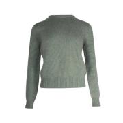 Pre-owned Cashmere outerwear Celine Vintage , Green , Dames