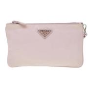 Pre-owned Fabric clutches Prada Vintage , Pink , Dames