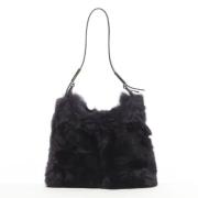 Pre-owned Fur gucci-bags Gucci Vintage , Purple , Dames