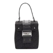 Pre-owned Canvas handbags Dior Vintage , Black , Dames