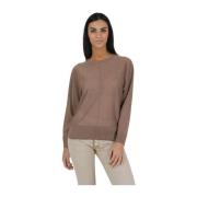 Lange mouwen shirt Alpha Studio , Brown , Dames