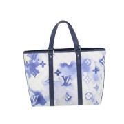 Pre-owned Canvas louis-vuitton-bags Louis Vuitton Vintage , Blue , Dam...