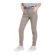 Stijlvolle Broek Via Masini 80 , Brown , Dames