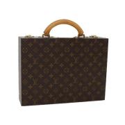 Pre-owned Canvas louis-vuitton-bags Louis Vuitton Vintage , Brown , Da...