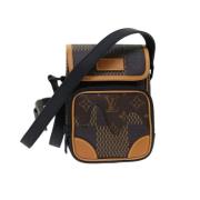 Pre-owned Canvas louis-vuitton-bags Louis Vuitton Vintage , Brown , Da...